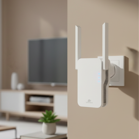 Repeater SP-RE12 MESH LAN/WAN Wi-Fi 5 AC1200