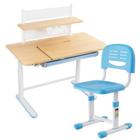 Zestaw dla dziecka regulowane biurko 112×60 z półką + ergonomiczne krzesło Spacetronik XD