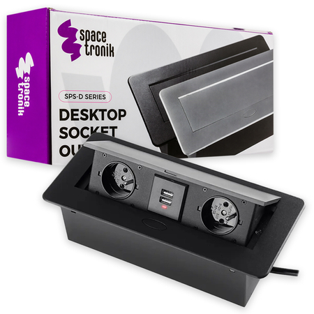 Gniazdo blatowe otwierane Spacetronik SPS-D24B