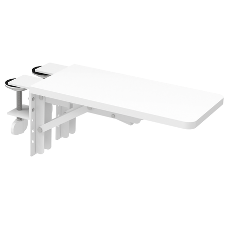 Podłokietnik do biurka Spacetronik SPB131W ergonomiczne wsparcie biały