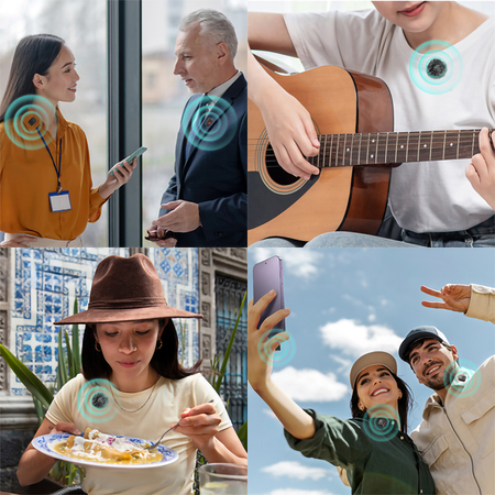 Bezprzewodowy mikrofon Spacetronik SPU-WM20 2w1