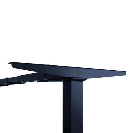 Biurko regulowane Vegard elektryczne dwusilnikowe MDF niebieskie