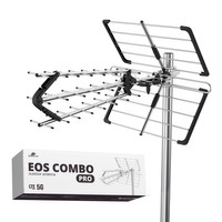 DVB-T2 Spacetronik EOS PRO Kombi-Antenne Schwarz