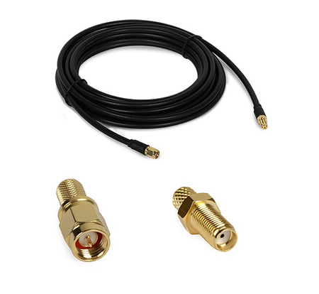 Przewód antenowy wtyk SMA gniazdo SMA LMR240 7m