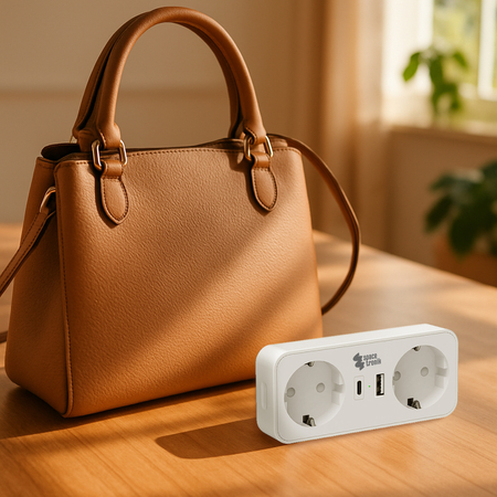 Listwa zasilająca 2xAC 1xUSB 1xUSB-C SPS-PS01W