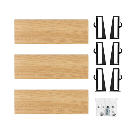 Półka ścienna Spacetronik SPB-134L 3 szt.