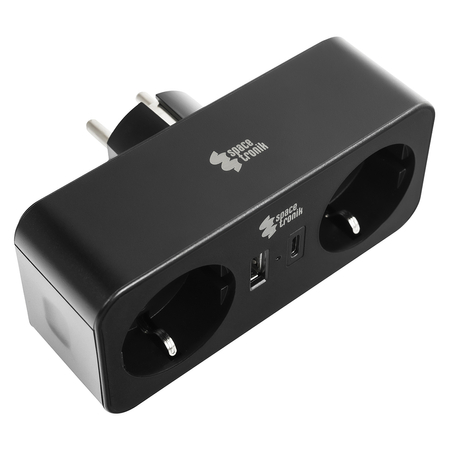 Listwa zasilająca 2xAC 1xUSB 1xUSB-C SPS-PS01B