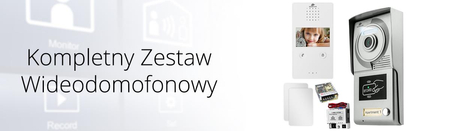 Zestaw wideodomofonowy jednorodzinny 4.3"