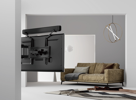 Soundbar-Halterung für unter/über TV Spacetronik SPB-030