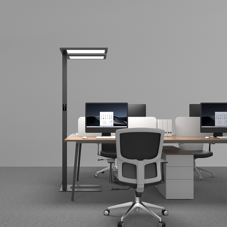 Podwójna lampa stojąca GLOW D24 Pro Auto Biała