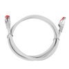 Kabel RJ45 CAT 6 S/FTP AWG27 LSZH biały 5m