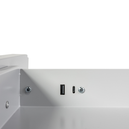 Szuflada biurkowa USB XL Spacetronik SPB172 Szara