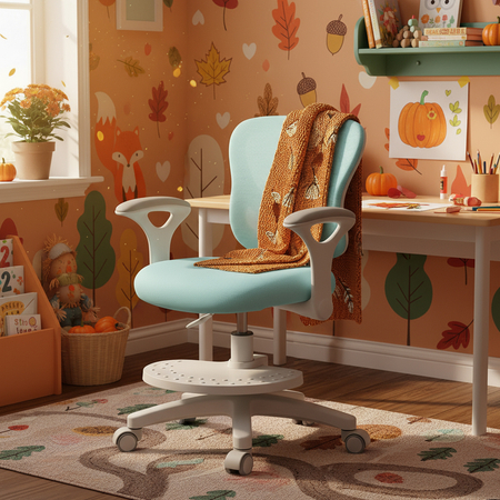 Krzesło dziecięce Spacetronik SPC-XD17S Niebieskie