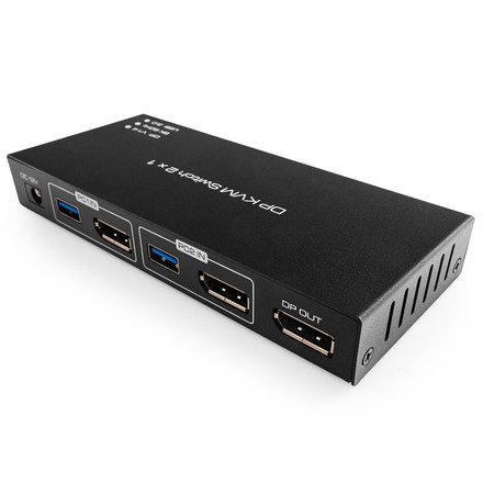 Spacetronik SPD-KVM23 8K 60Hz USB + DP KVM Umschalter