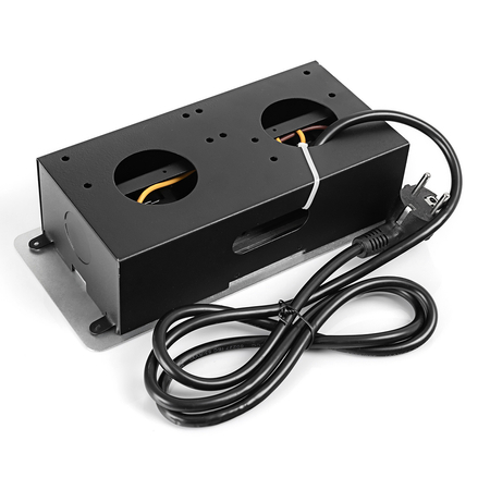 Spacetronik SPS-D24CS Arbeitsplatten-Steckdosenöffnung