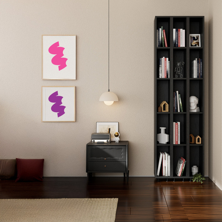 Regał z 5 półkami 198cm Spacetronik SPE-PODF04