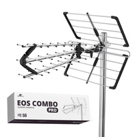 Antena DVB-T2 Spacetronik EOS PRO Combo Czarna