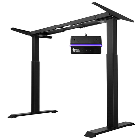 Stelaż elektryczny Spacetronik SPE-222OB + blat MDF premium złoty