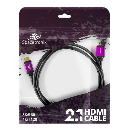 Spacetronik KCH-SPA010 1m USB-C 3.1 HDMI 8K Kabel