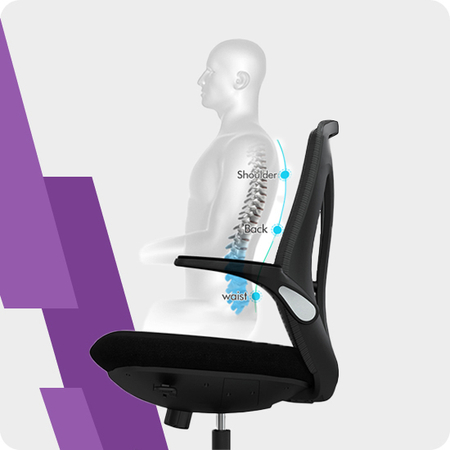 Spacetronik ARIAN-20 ergonomischer Bürostuhl