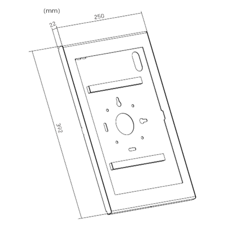 Antykradzieżowa Obudowa SPB012B_L do Samsung Tab Ultra