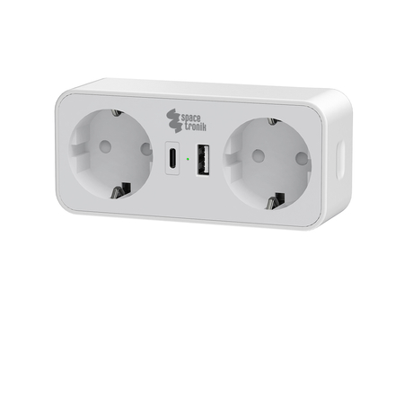 Listwa zasilająca 2xAC 1xUSB 1xUSB-C SPS-PS01W