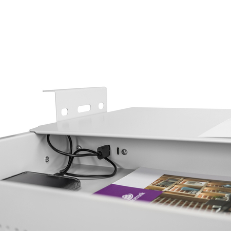 Under-Desk Storage Drawer Shelf USB Standard Black