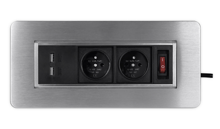 Gniazdo blatowe obrotowe Spacetronik SPS-O24S