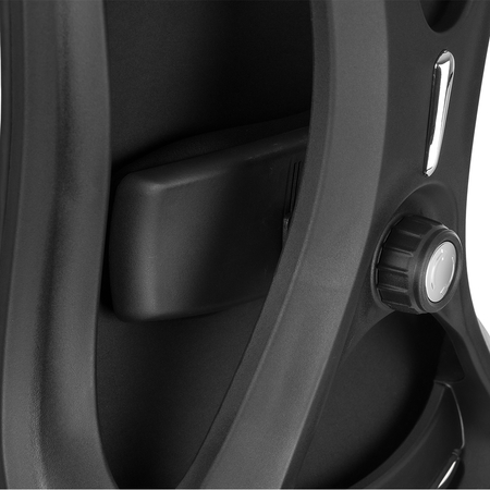 Regulowany Fotel biurowy obrotowy 5D MAURO Czarny