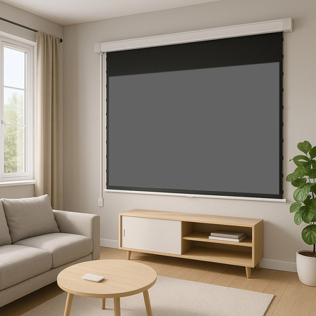 Elektr. ekran projekcyjny napinany ALR 92" 16:9