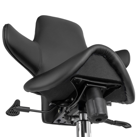 Ergonomiczny hoker regulowany SELLA 4 czarny