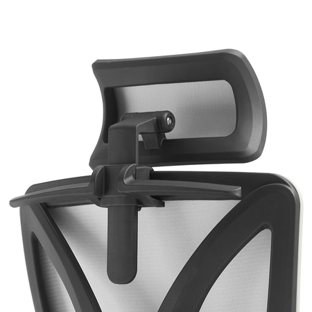 Regulowany Fotel biurowy obrotowy 5D MAURO Biały