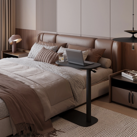 Zestaw relaksacyjny: fotel bujany Riva + stolik Buddy