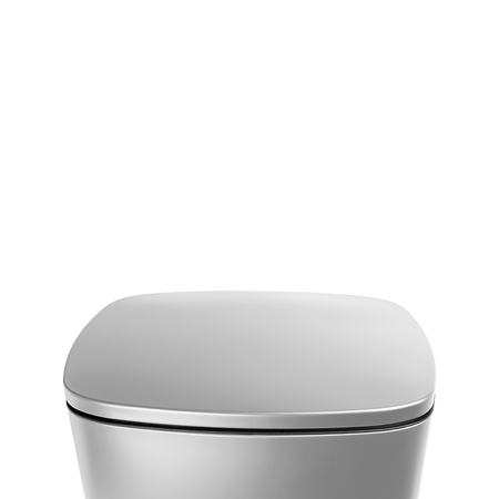 Funky Trash Can Silver Gray Spacetronik Pojedynczy