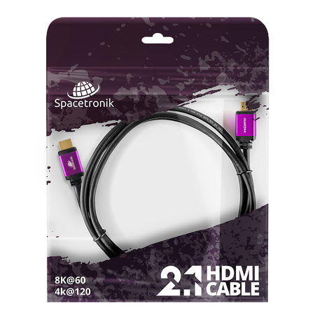 Kabel UHS HDMI 2.1 8K Spacetronik SH-SPR020 2m