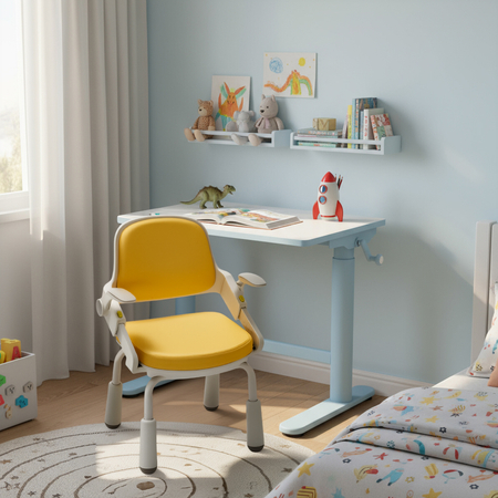 Krzesło regulowane dziecięce Spacetronik XD SPC-XD11Y Żółte