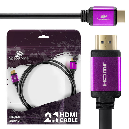 Kabel UHS HDMI 2.1 8K Spacetronik SH-SPR075 7,5m