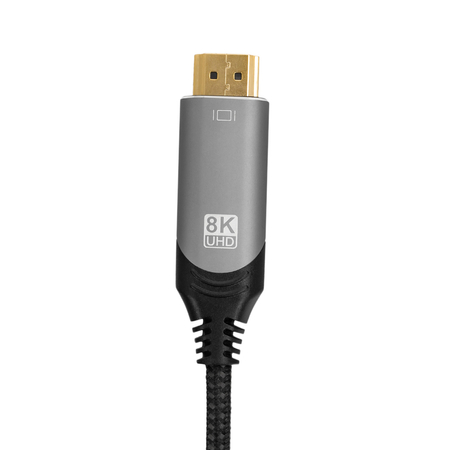 Kabel DP HDMI 1.4 8K Spacetronik KDH-SPA015 1.5m