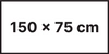 150x75 Proste