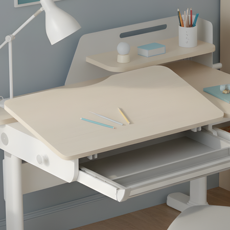 Biurko dziecięce SPEX110WL 120×65 cm regulowane 56–75 cm