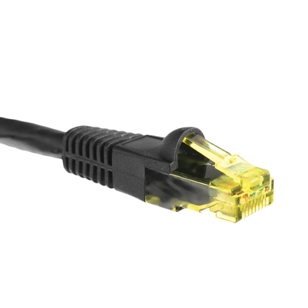 RJ45 CAT 6 U/UTP AWG24 PE CU Fluke PoE-Kabel 30m