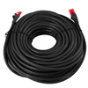 RJ45 CAT 6 U/UTP AWG24 schwarz 25m Kabel