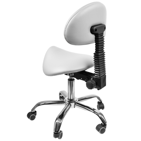 Ergonomiczny hoker regulowany SELLA biały