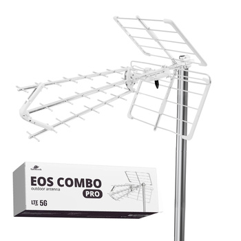 Antena DVB-T2 Spacetronik EOS PRO Combo White
