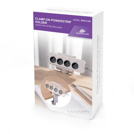 Uchwyt do listwy zasilającej Spacetronik SPB013B