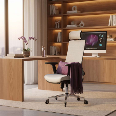 Krzesło biurowe Spacetronik Spiro Szare