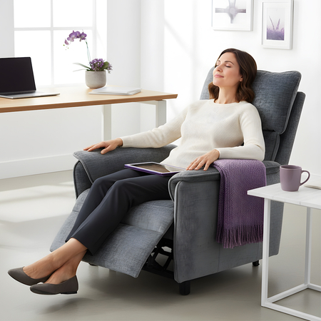 Fotel elektrycznie regulowany Spacetronik Flax-03