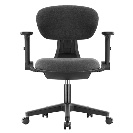 Fotel Ergonomiczny Spacetronik SETTO z Podłokietnikami 4D Czarny