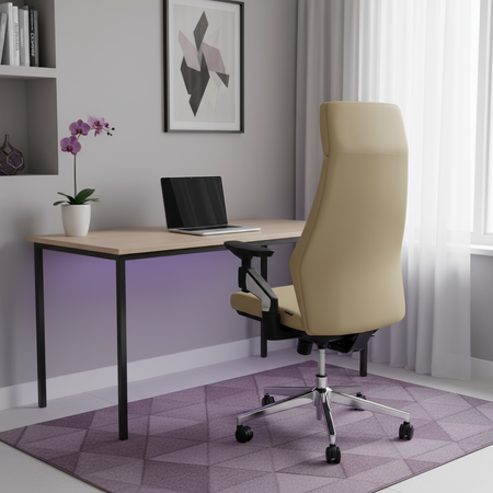 Fotel biurowy obrotowy z podłokietnikiem 4D GUNNAR