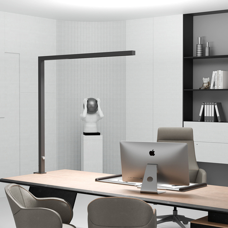 Lampa biurkowa LED boczna GLOW D22 Pro Czarna